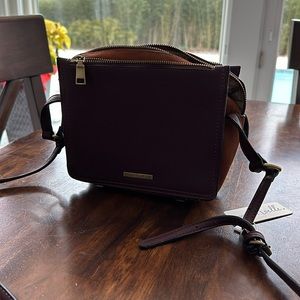 Brown Duo Colored Purse